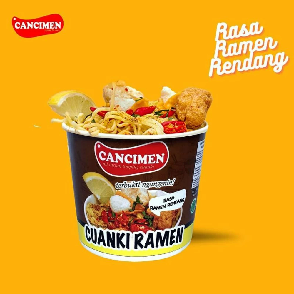 Cuanki Ramen Instan Rendang