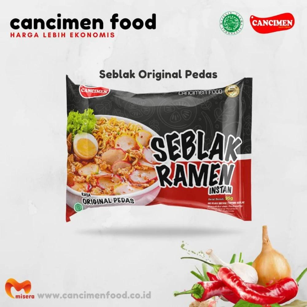 Cuanki Ramen Instan Seblak Pedas - Pillow Pack