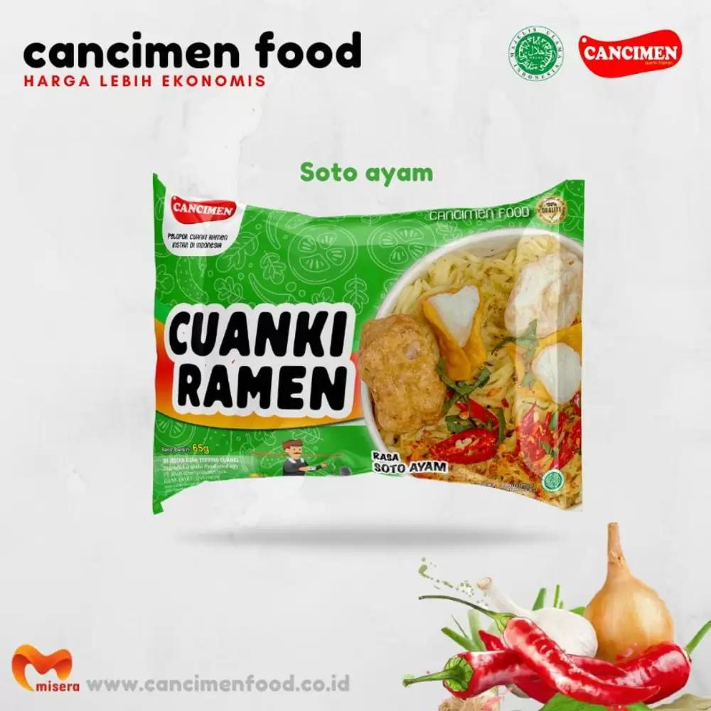 Cuanki Ramen Instan Soto Ayam - Pillow Pack